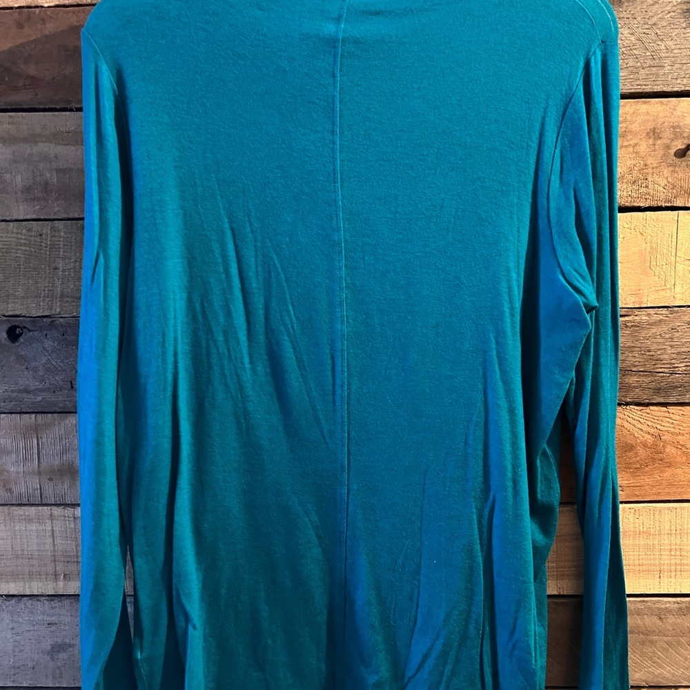 Nine West Teal Knit Top
